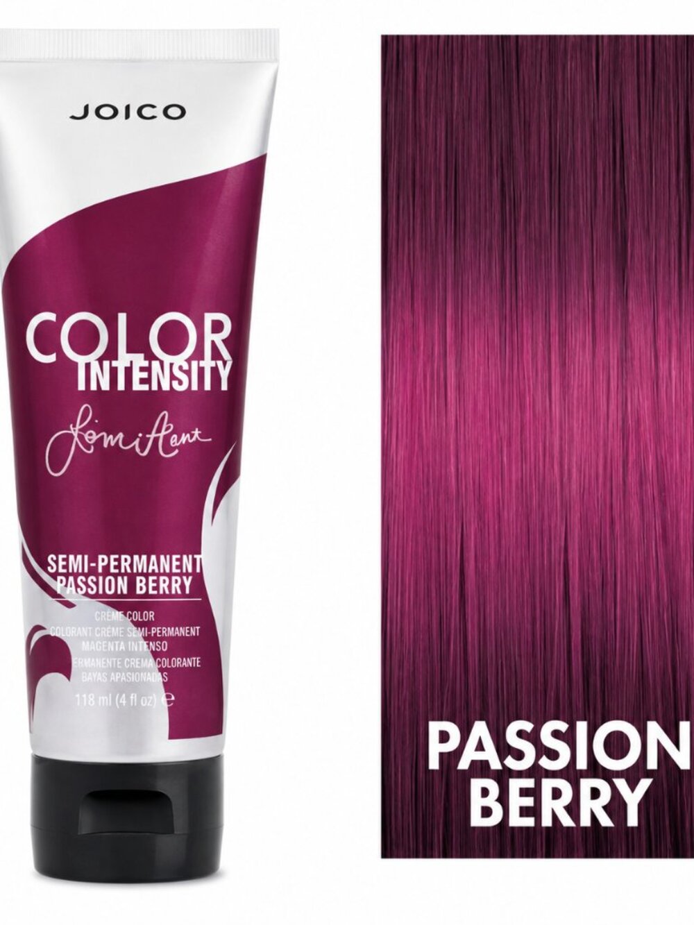 Joico Color Intensity Passion Berry Semi-Permanent Hair Color 4 oz